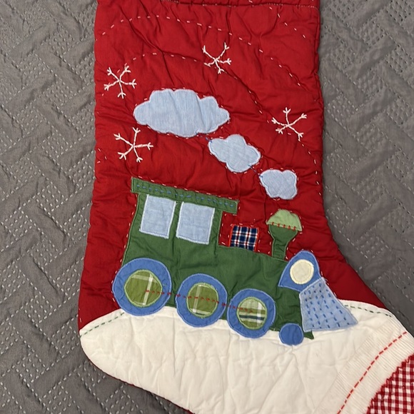 Pottery Barn Christmas Stocking embroidered - Picture 2 of 4